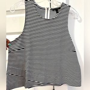 Banana Republic striped blouse